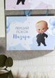 Персонализированный конверт для первого локона Беби Босс HeyBaby