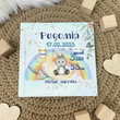 Детский альбом для фото с именной обложкой &laquo;Зайка&raquo; Классика
