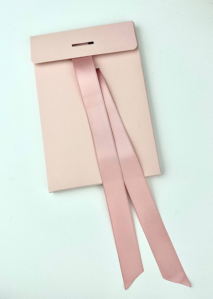 Коробка-конверт для хранения анкет разноцветная HeyBaby розовая