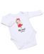 Боди именной Принцесса в красном платье Heybaby с длинным рукавом 62