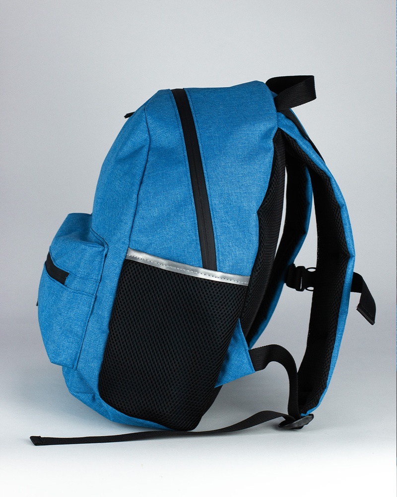 Персоналізований рюкзак для прогулянок блакитний HeyBaby