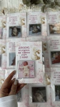 Магнит для гостя на День рождения Мамин зайчик HeyBaby