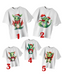 Набор футболок Family look Семья Драконов 2024 для пятерых HeyBaby