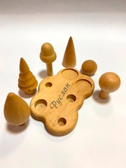 Дерев'яна іграшка-сортер Ліс