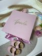 Коробка для хранения памятных детских вещей Memory Box розовая HeyBaby