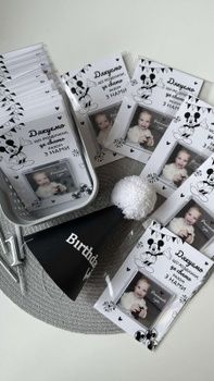 Набор для праздника Дня рождения Колпачок и Магниты 10 шт Микки HeyBaby
